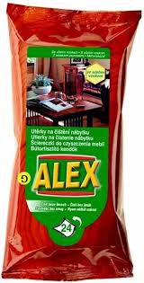 Alex Ubrousky na dřevo 24ks - Drogerie Čistící prostředky Nábytek, leštěnky